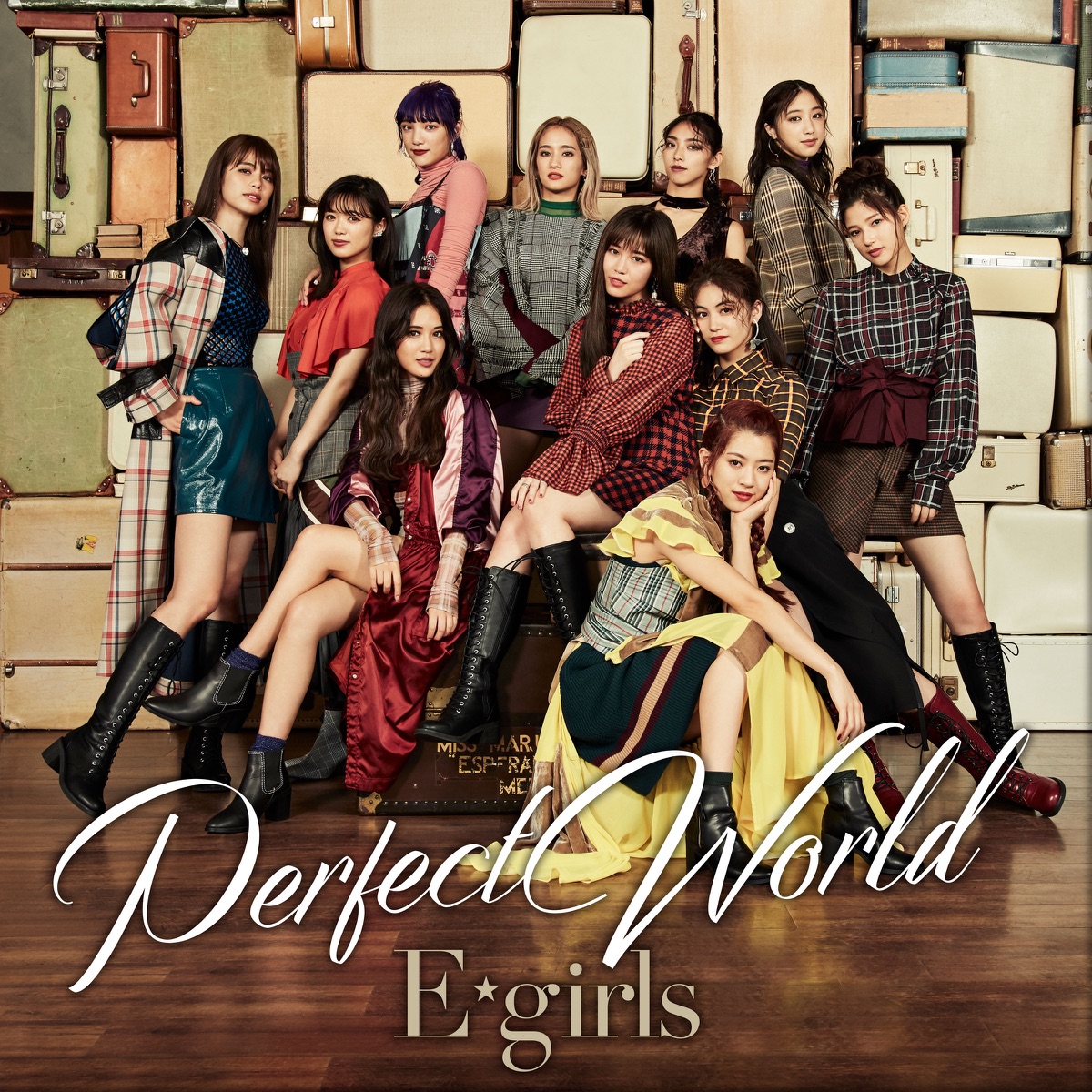 Perfect World - Single by E-girls album cover