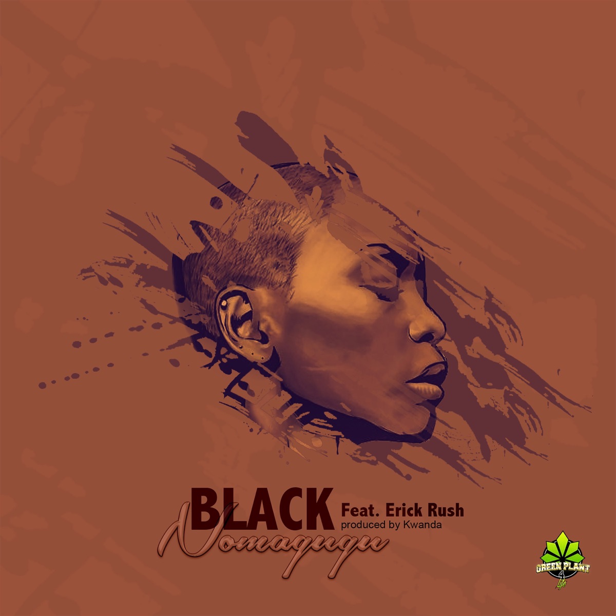 Black (feat. Eric Rush) - Single by Nomagugu album cover