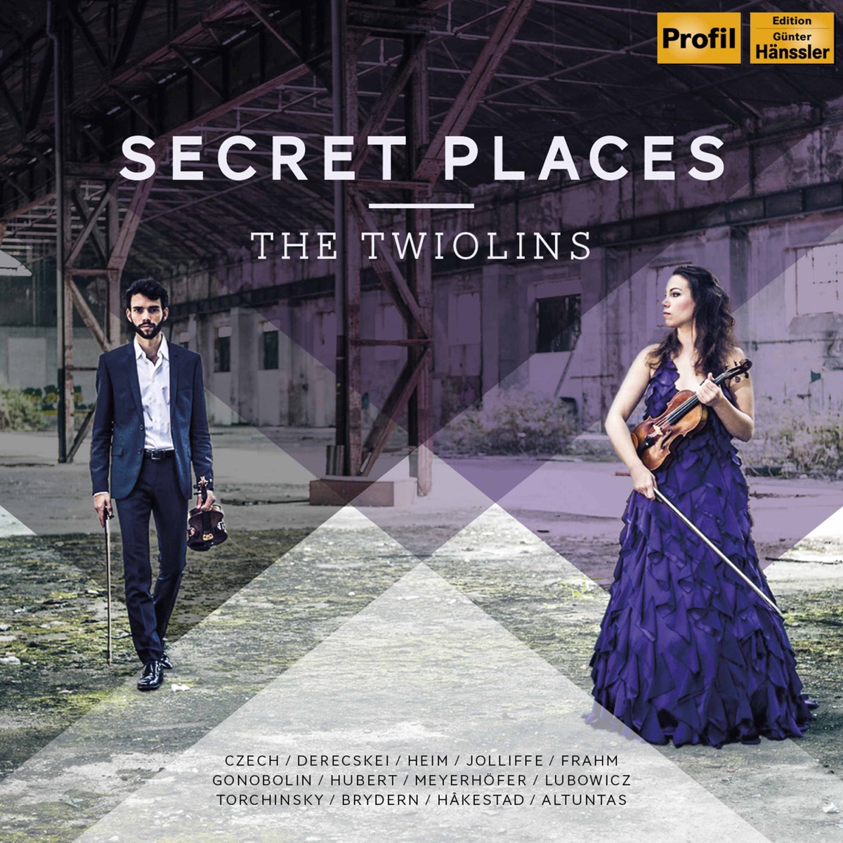 Secret Places by The Twiolins album cover