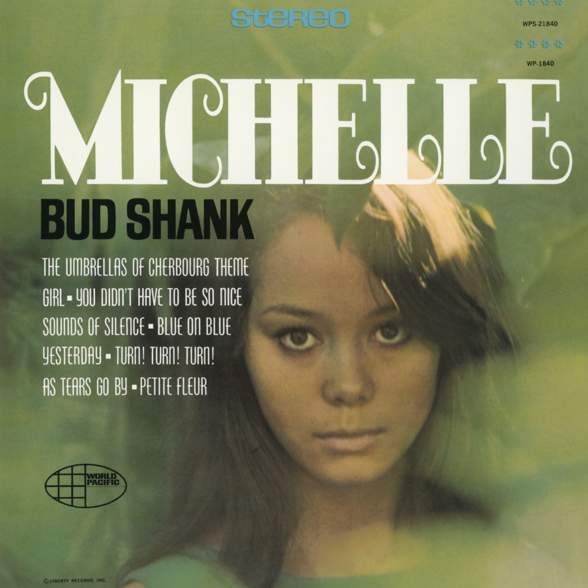 Michelle by Bud Shank album cover