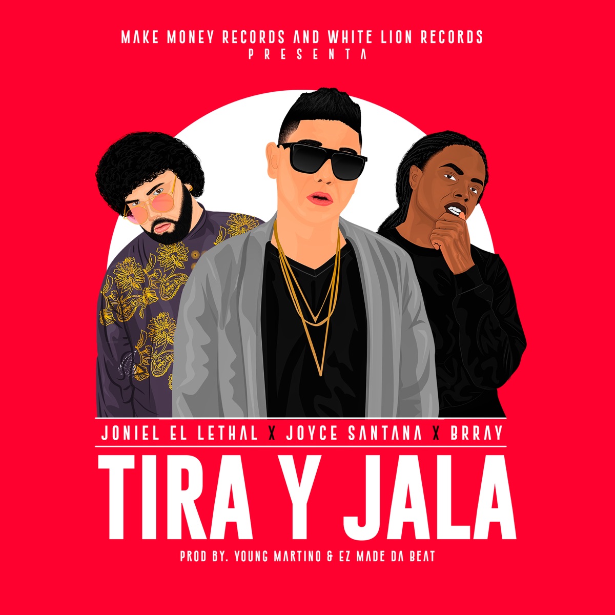 Tira y Jala - Single by Joniel, Brray & Joyce Santana album cover