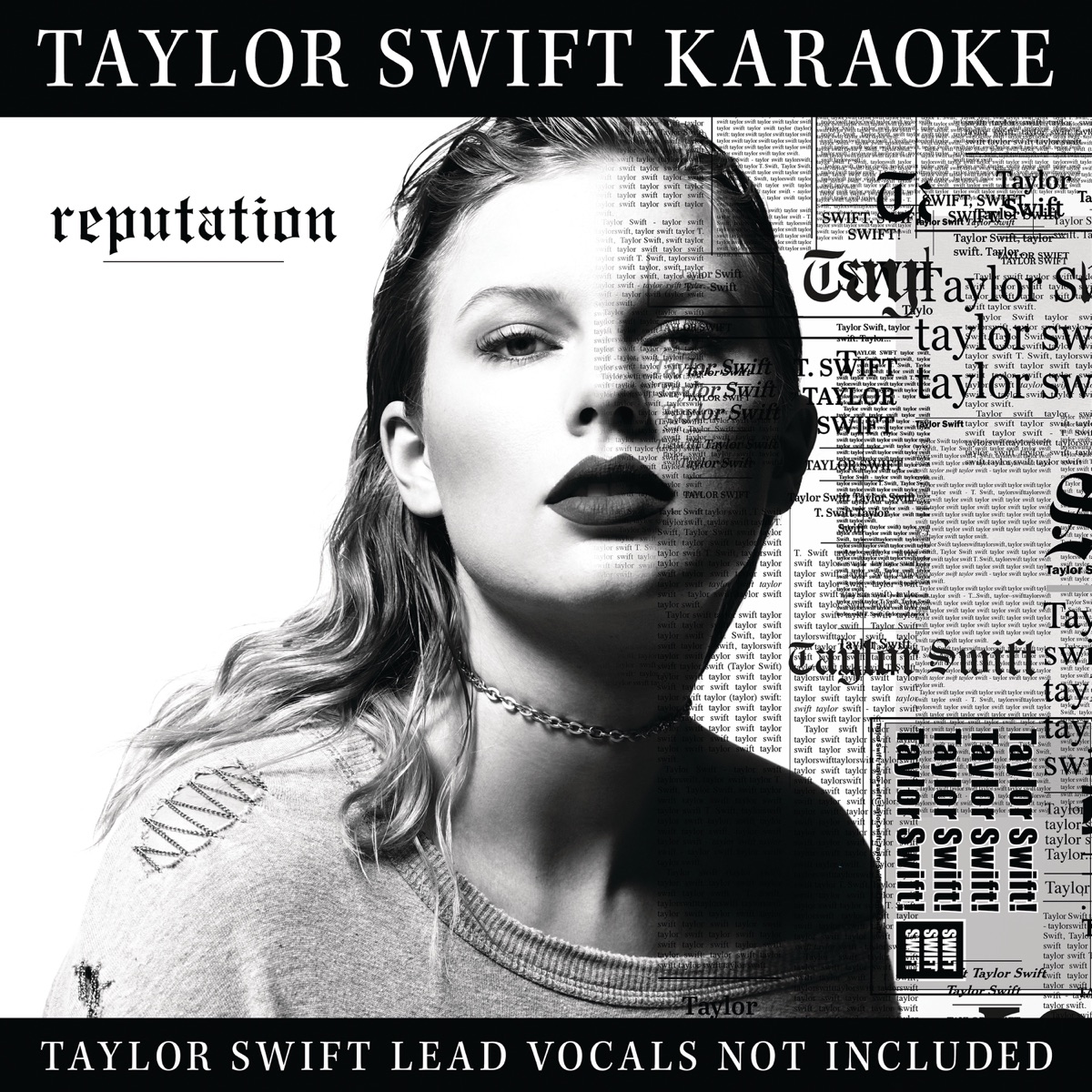 Taylor Swift Karaoke: reputation by Taylor Swift album cover artwork