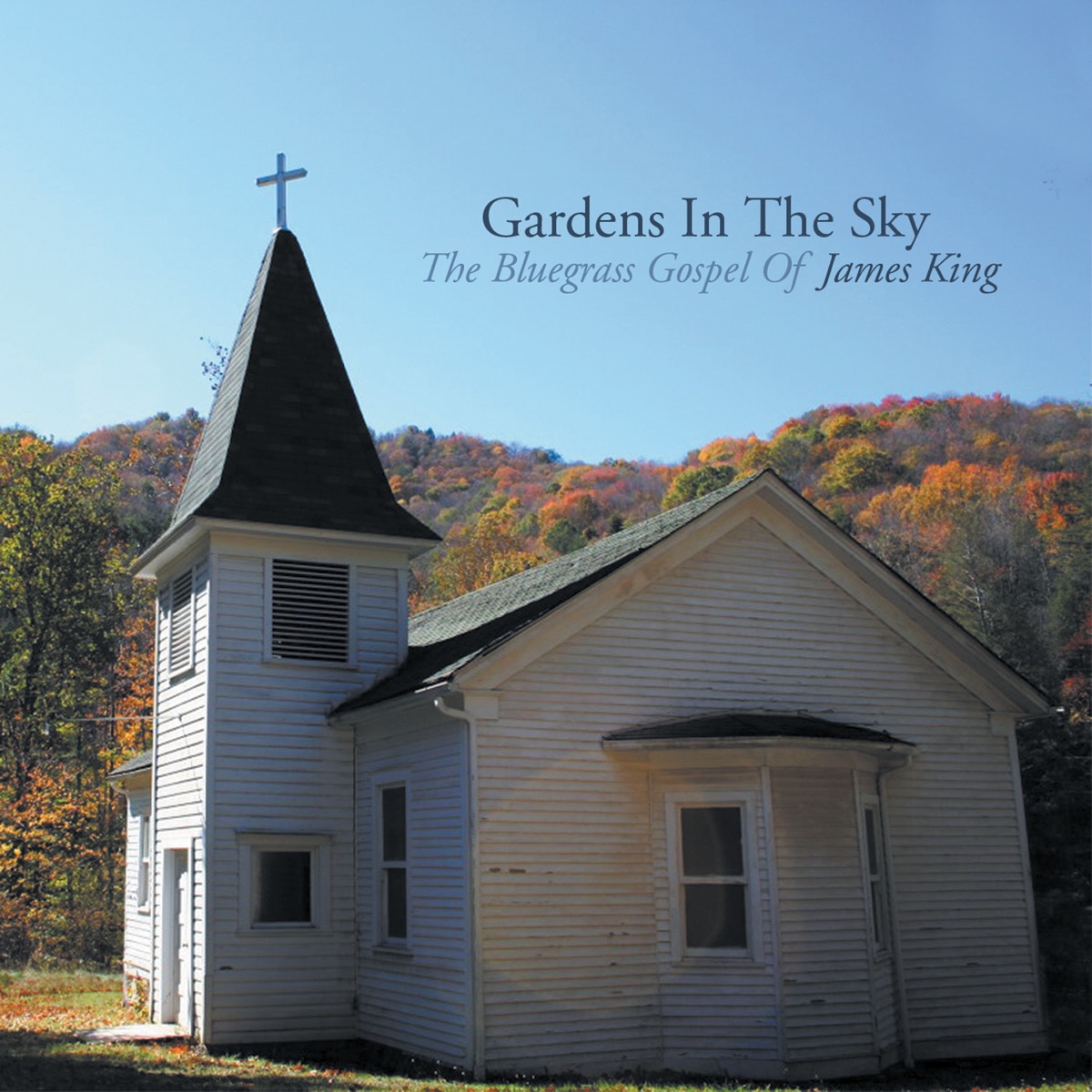 Gardens In the Sky: The Bluegrass Gospel of James King by James King album cover