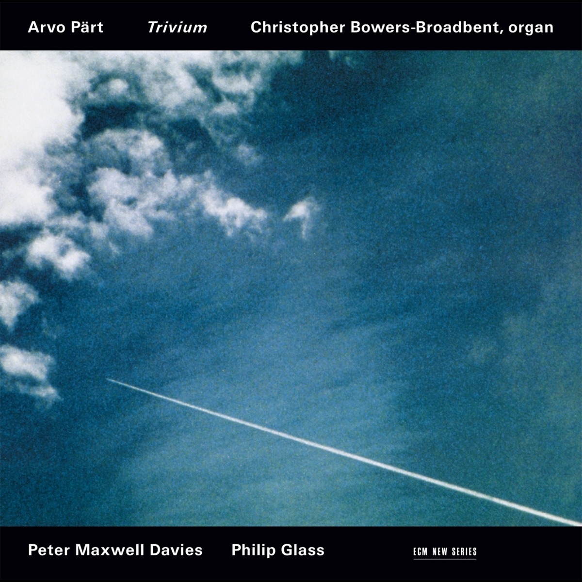 Pärt: Trivium by Christopher Bowers-Broadbent album cover