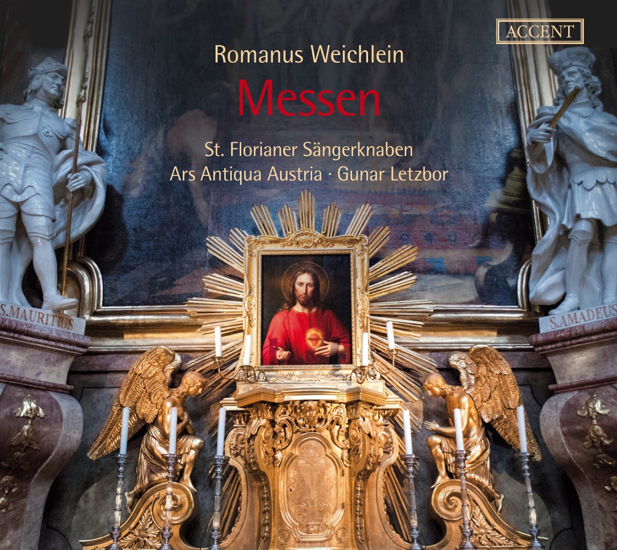 Weichlein: Messen by Ars Antiqua Austria, Gunar Letzbor & St. Florianer Sängerknaben album cover