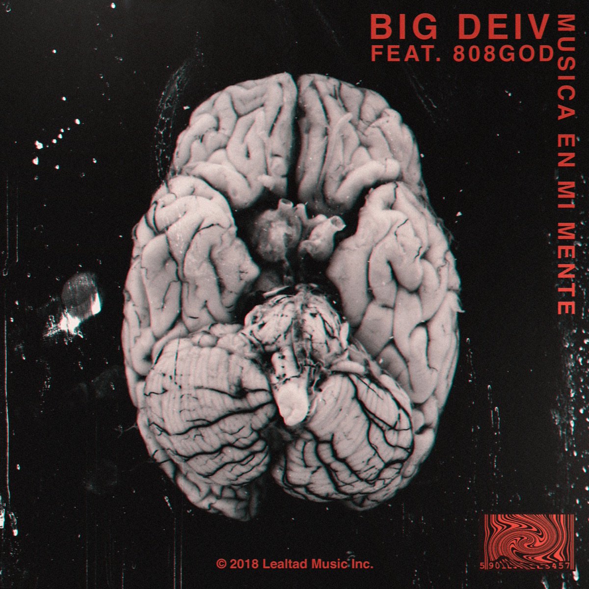 Música en Mi Mente (feat. 808god) - Single by Big Deiv album cover