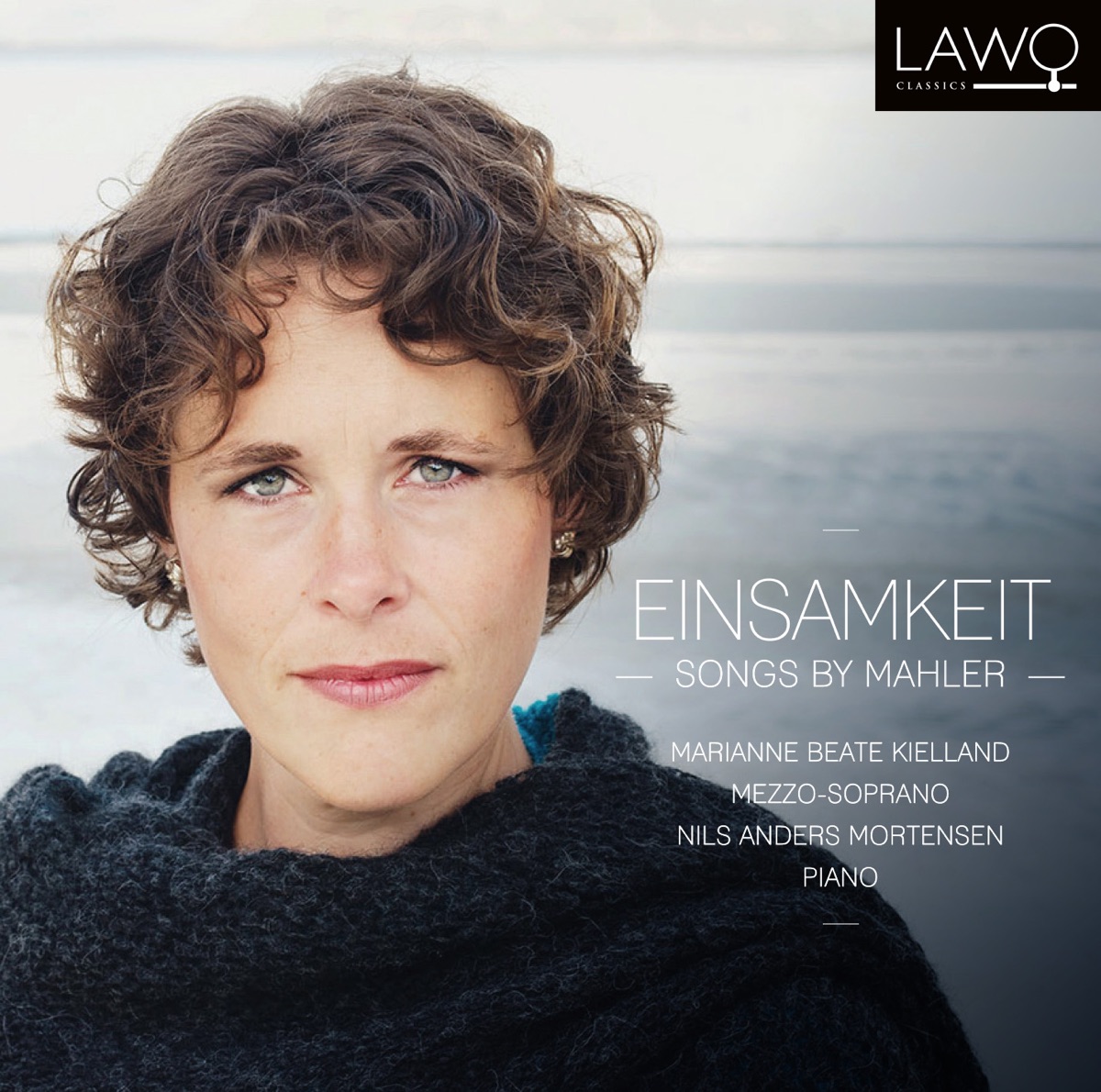 Einsamkeit: Songs by Mahler by Marianne Beate Kielland & Nils Anders Mortensen album cover