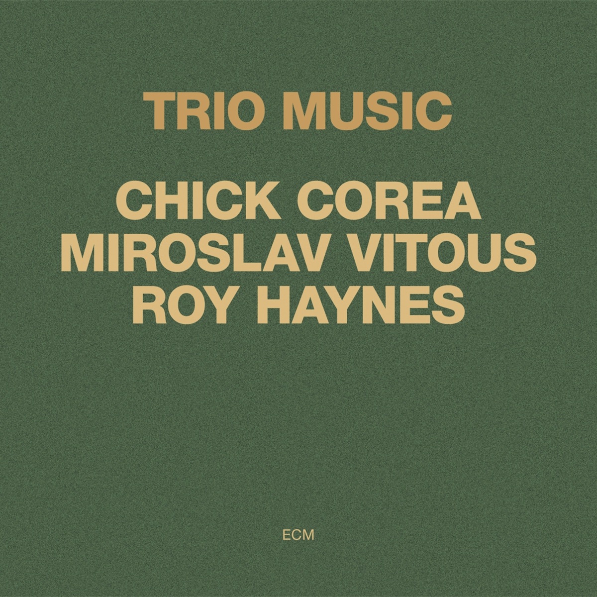Trio Music by Chick Corea, Miroslav Vitous & Roy Haynes album cover