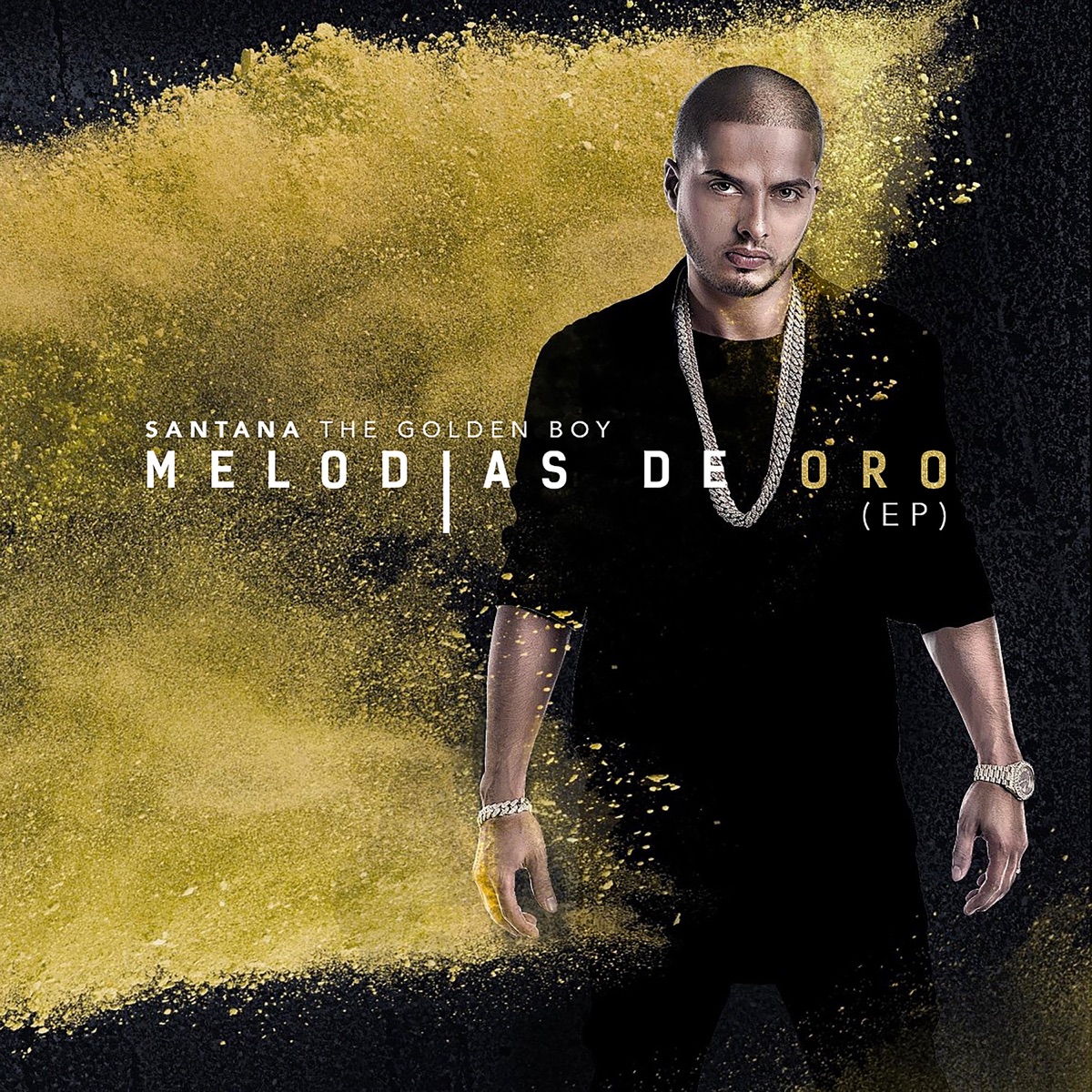 Melodías de Oro - EP by Santana the Golden Boy album cover