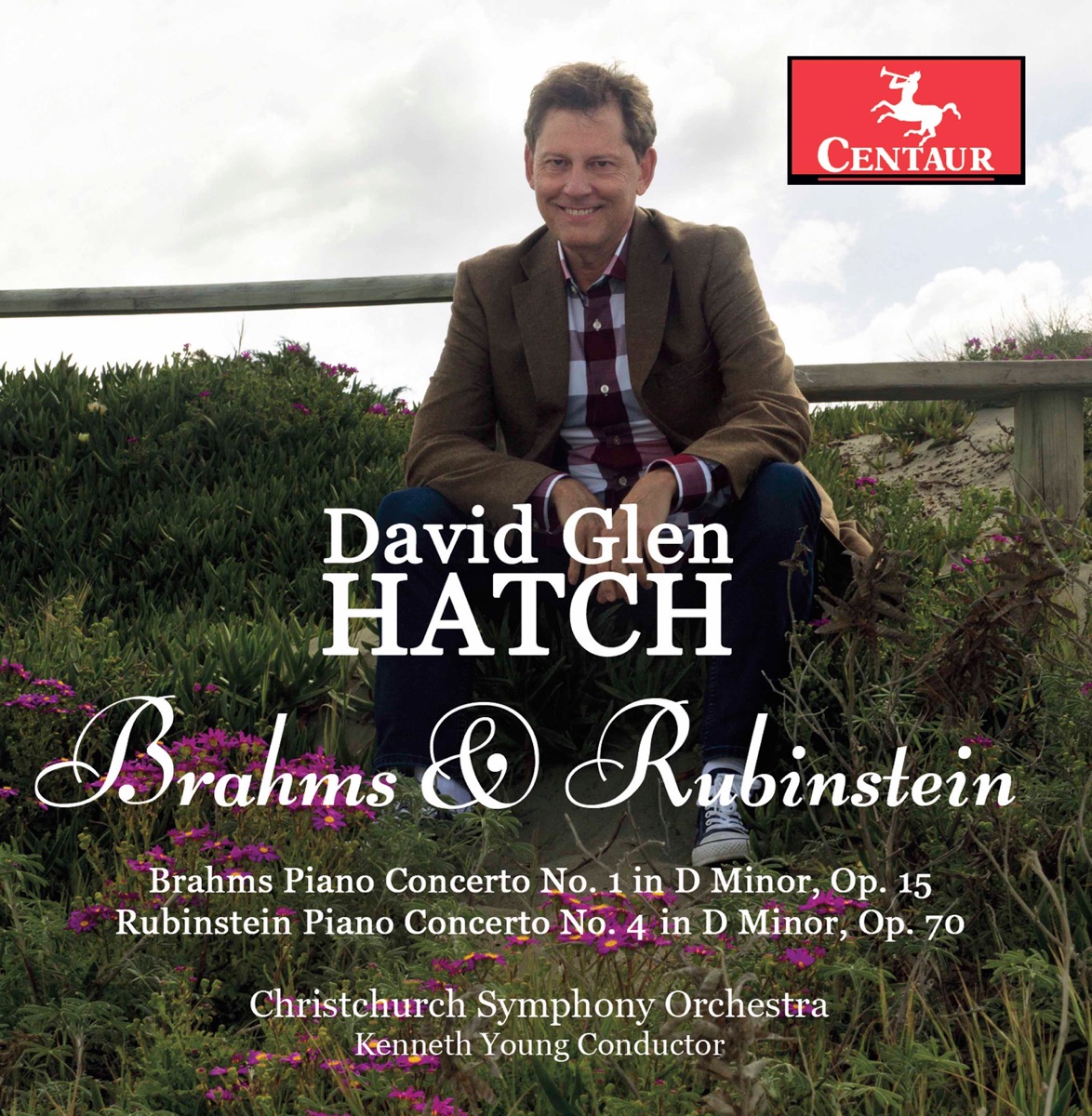 Brahms & Rubinstein: Concertos by David Glen Hatch, Christchurch Symphony Orchestra & Kenneth Young album cover