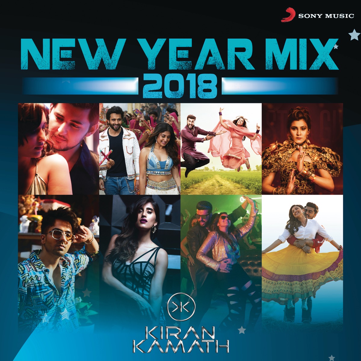 New Year Mix 2018 (DJ Kiran Kamath) - Single by Jaani & DJ Kiran Kamath album cover