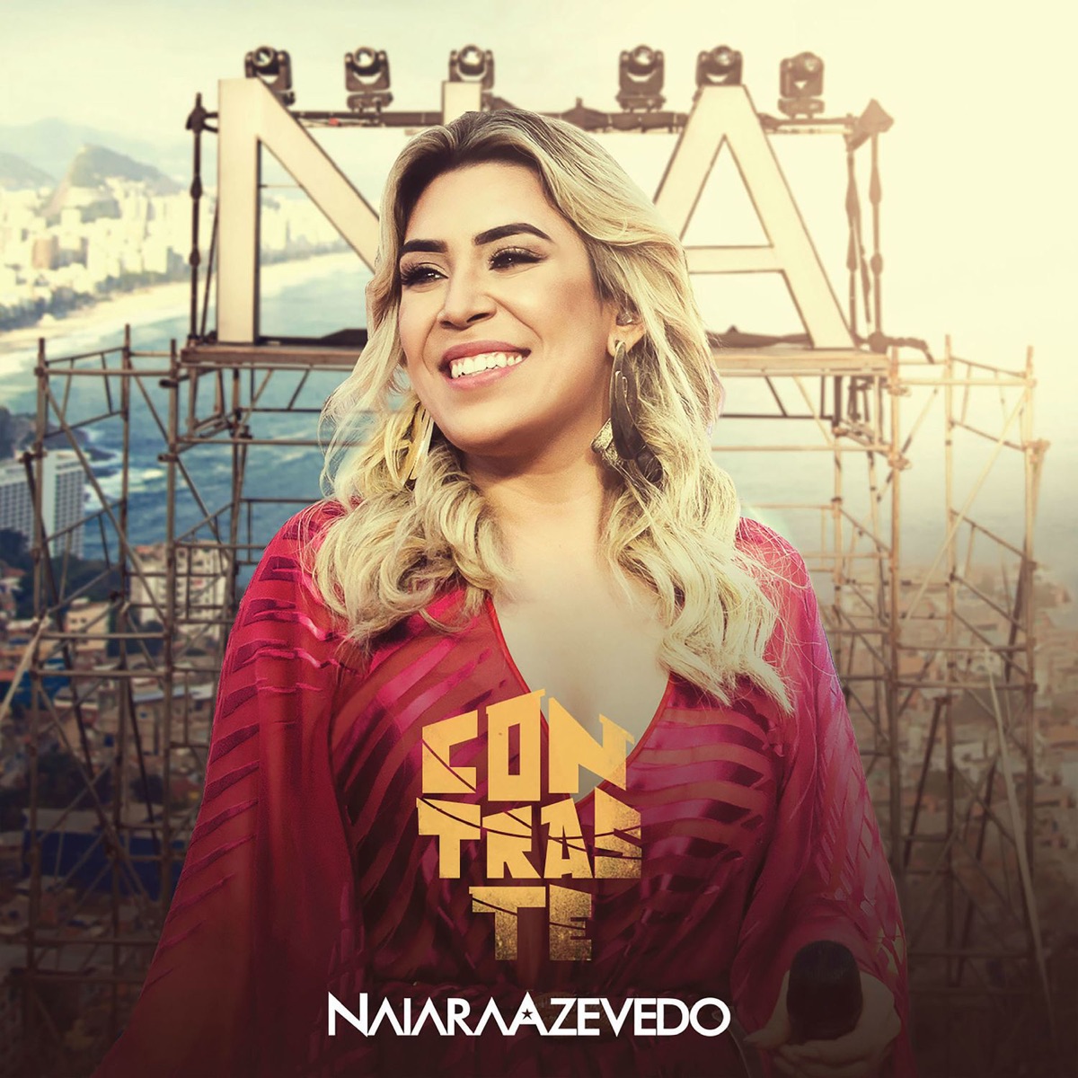 Contraste (Ao Vivo) by Naiara Azevedo album cover