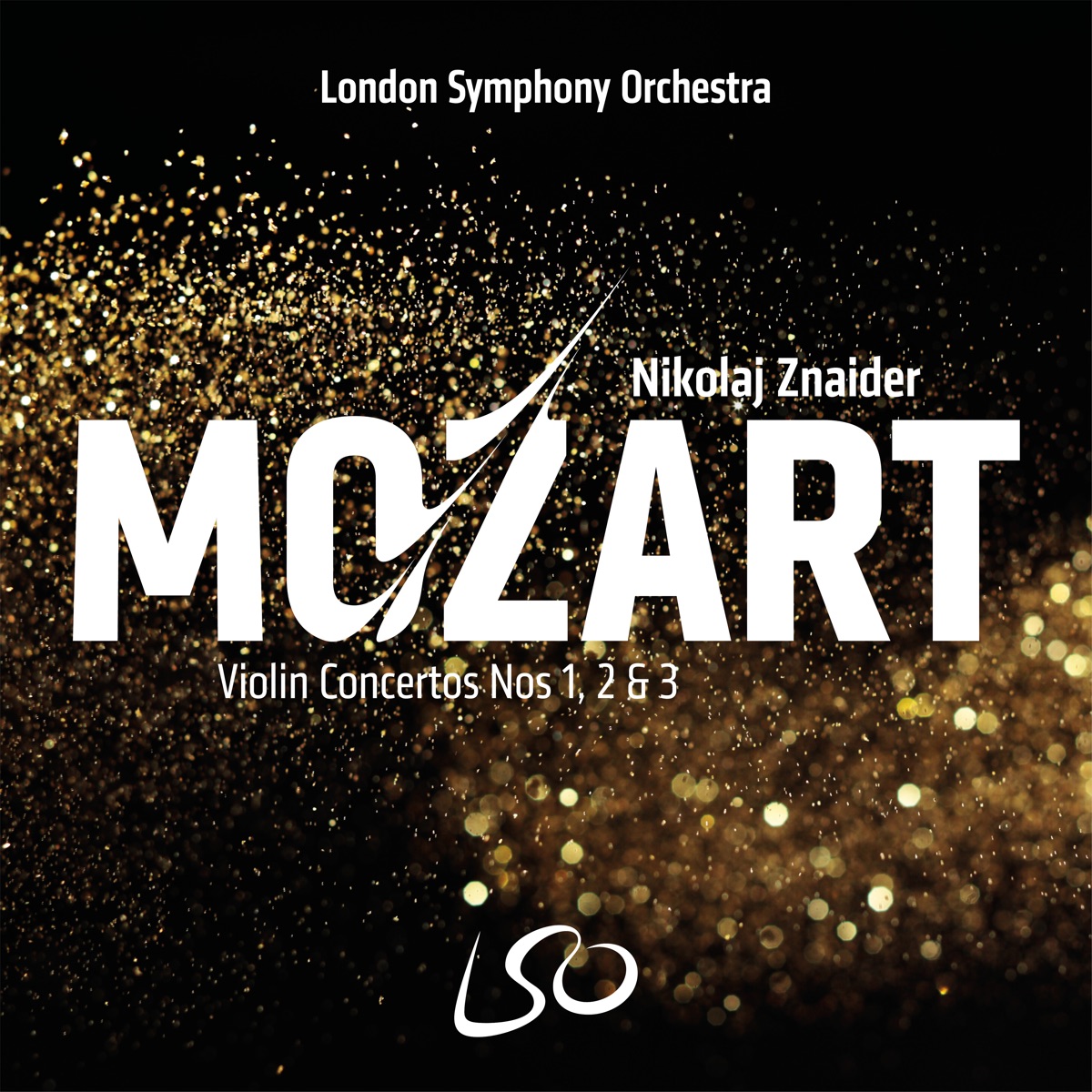 Mozart: Violin Concertos Nos 1, 2 & 3 by London Symphony Orchestra & Nikolaj Znaider album cover