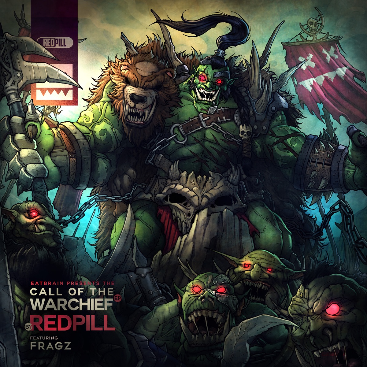 Call of the Warchief (feat. Fragz) - EP by Redpill album cover