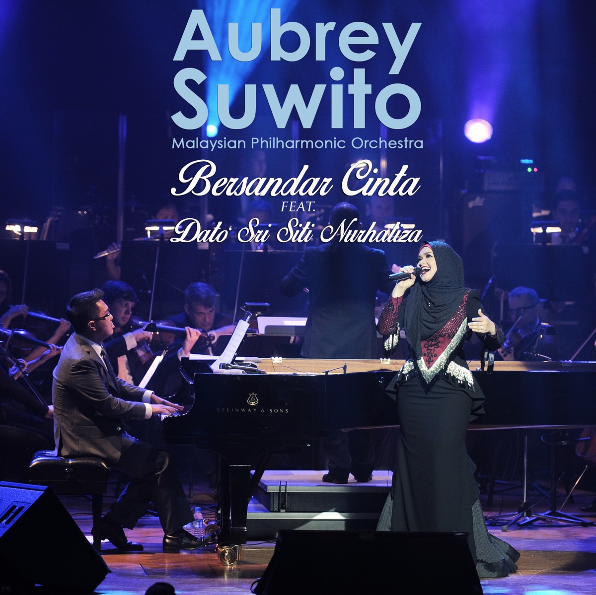 Bersandar Cinta (feat. Dato' Sri Siti Nurhaliza) [From "Aubrey Suwito and Friends with the Malaysian Philharmonic Orchestra"] - Single by Aubrey Suwito album cover