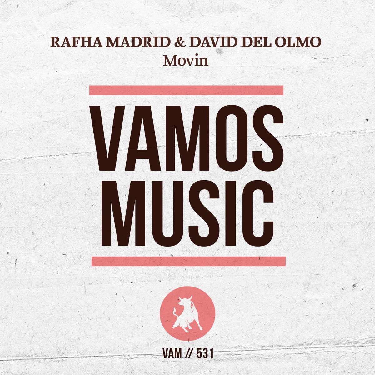 Movin - Single by Rafha Madrid & David Del Olmo album cover
