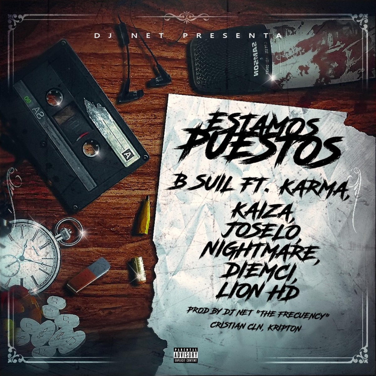 Estamos Puestos (feat. Karma, Kaiza, Joselo, Nightmare, Diemci & Lion Hd) - Single by B suil album cover