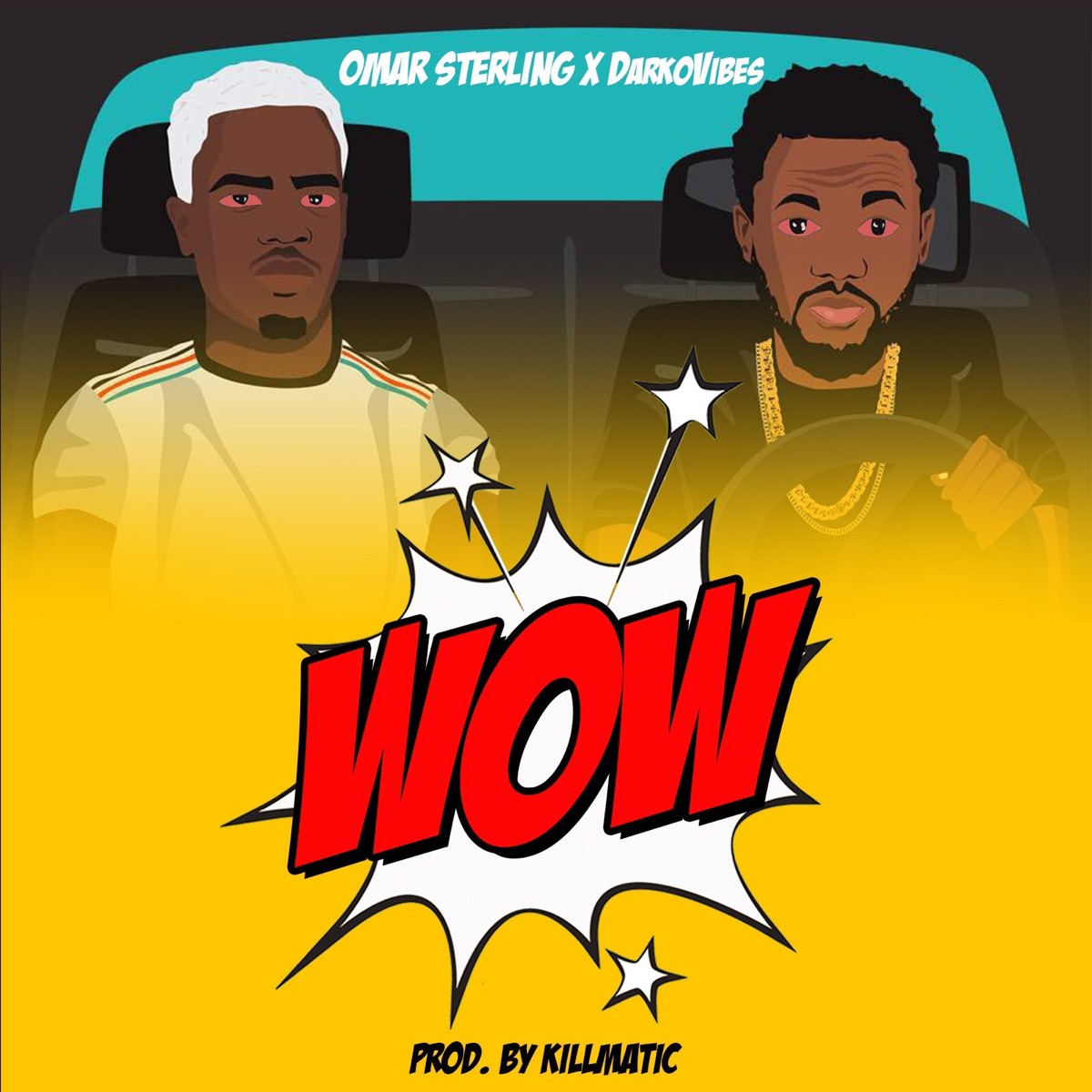 Wow (feat. DarkoVibes) - Single by Omar Sterling album cover