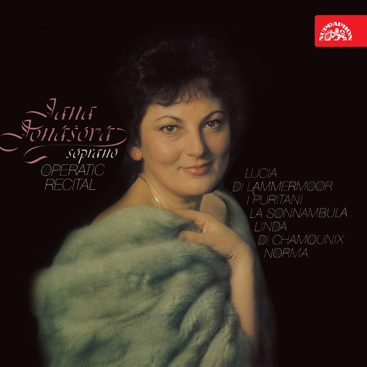 Bellini, Donizetti: Operatic Recital by Jana Jonášová, Bohumil Gregor & Czech Philharmonic album cover