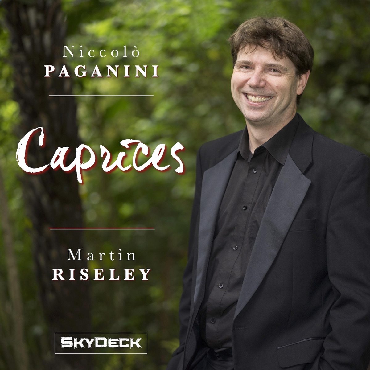 Niccolò Paganini: Caprices by Martin Riseley album cover