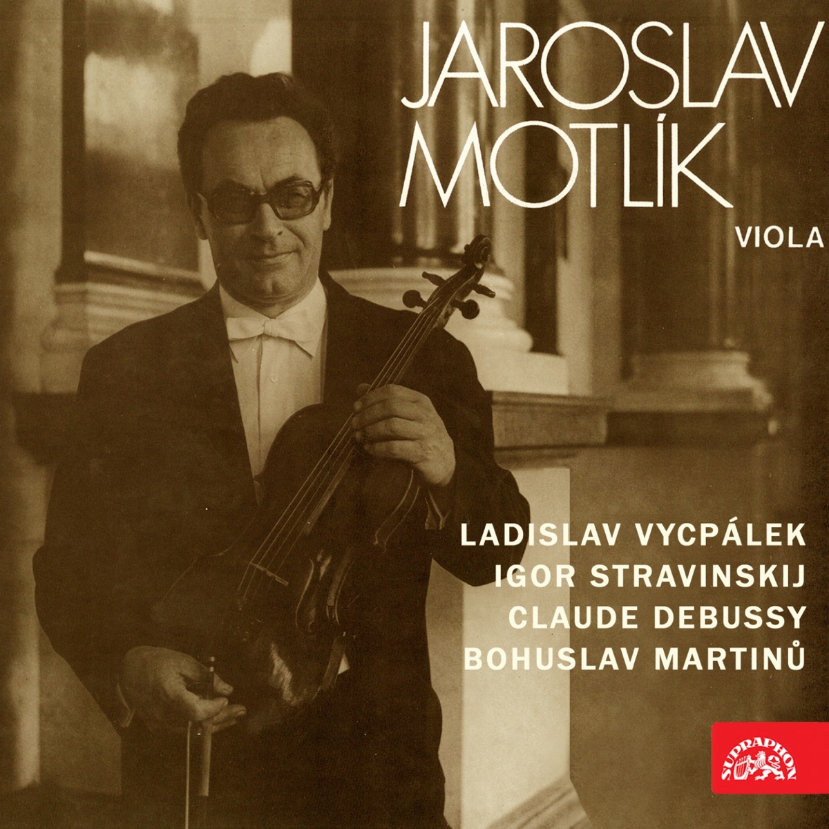Debussy, Martinů, Stravinsky, Vycpálek: Jaroslav Motlík by Jaroslav Motlík album cover
