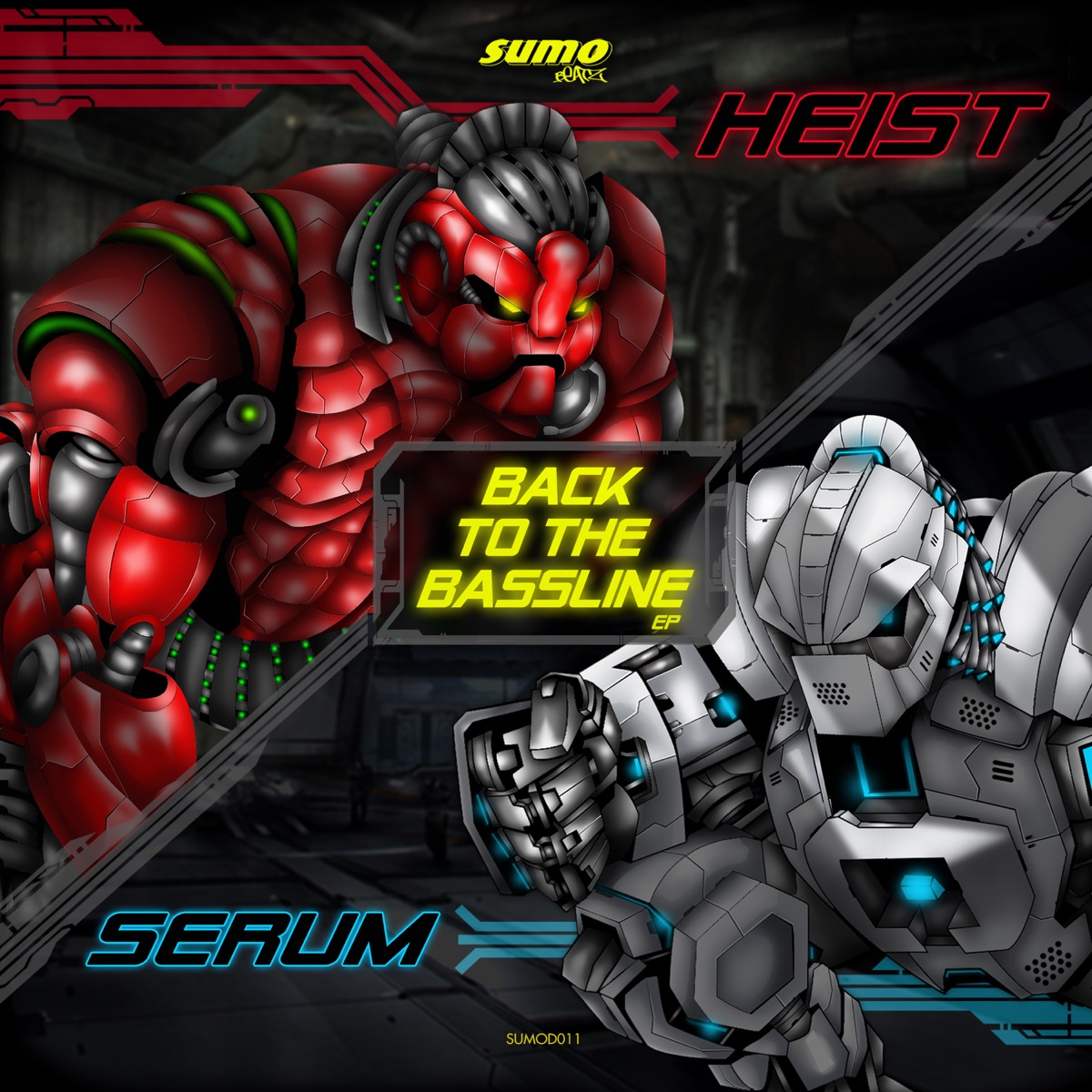 Back to the Bassline - EP by Serum & Heist album cover