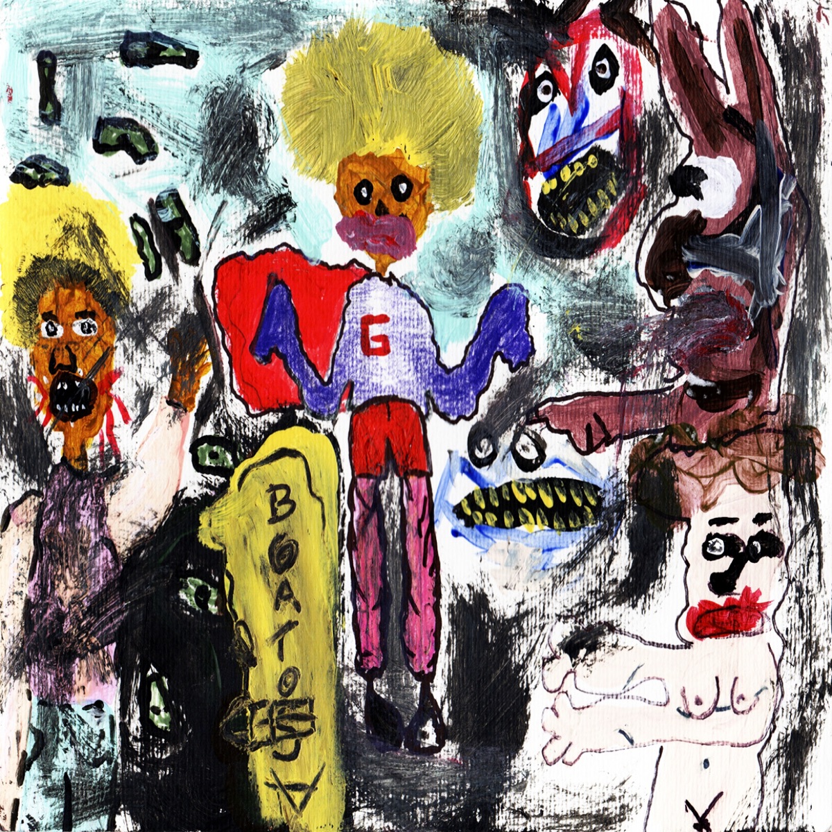 Boatos - Single by Grife album cover