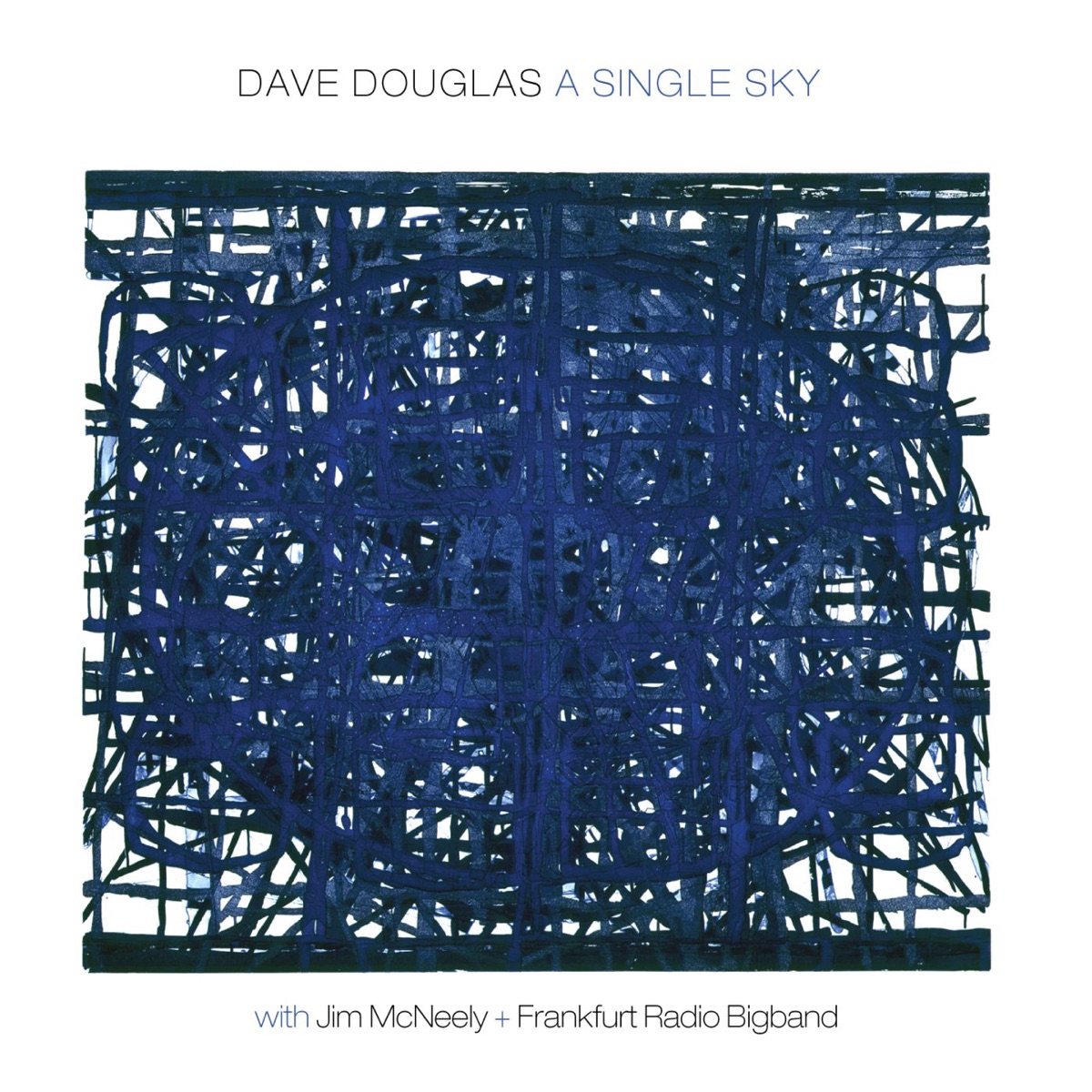 A Single Sky (with Jim McNeely & Frankfurt Radio Bigband) by Dave Douglas album cover