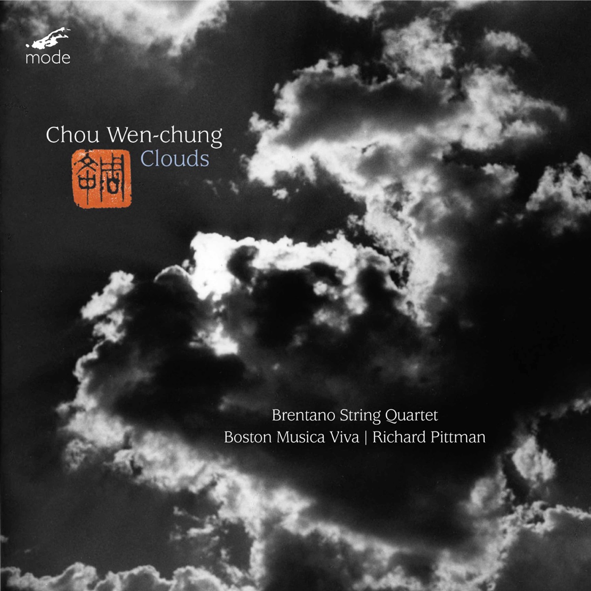 Chou Wen-chung: Clouds by Brentano String Quartet, Boston Musica Viva & Richard Pittman album cover