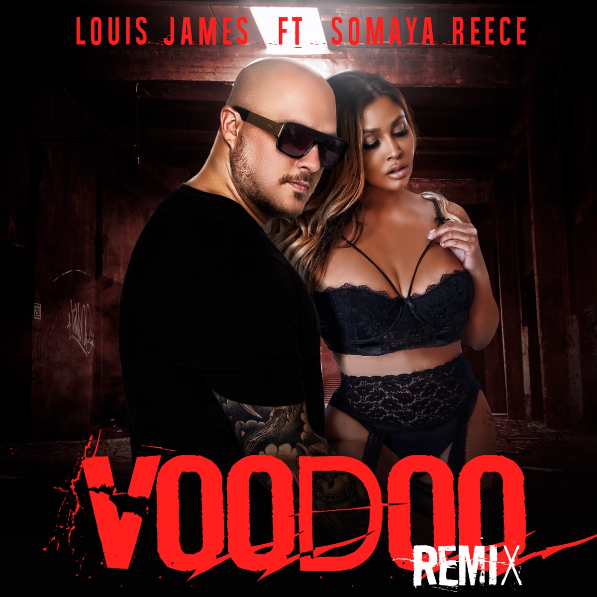 Voodoo (feat. Somaya Reece) [Remix] - Single by Louis James album cover