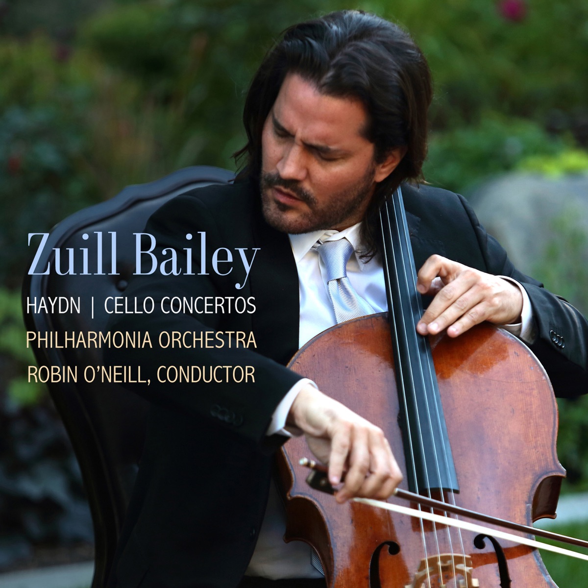 Haydn: Cello Concertos Nos. 1 & 2 by Zuill Bailey, Philharmonia Orchestra & Robin O'Neill album cover