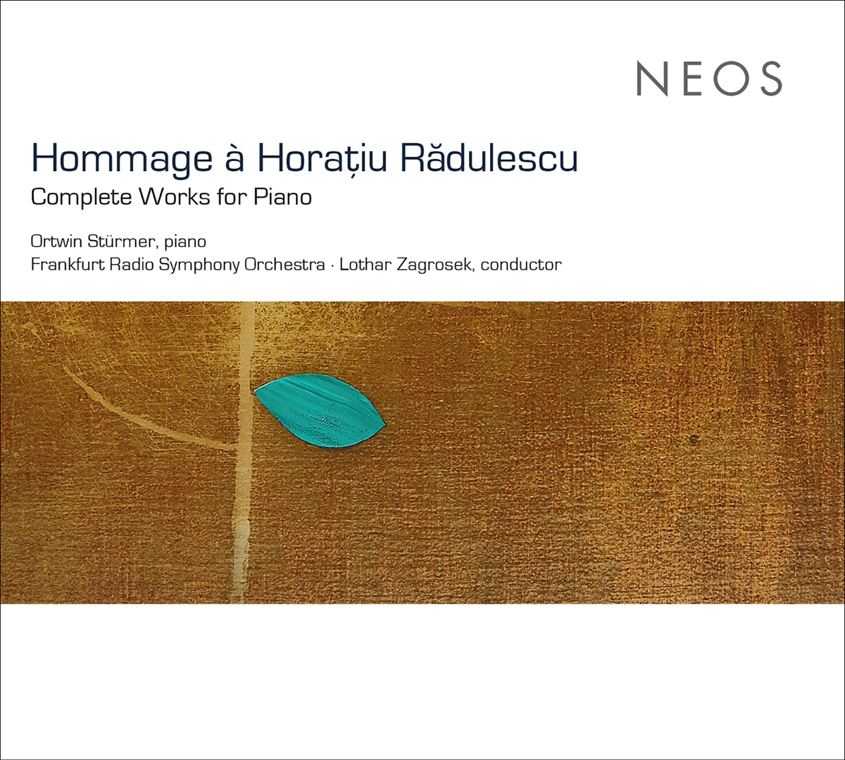 Hommage à Horațiu Rădulescu: Complete Works for Piano by Ortwin Sturmer, Frankfurt Radio Symphony & Lothar Zagrosek album cover