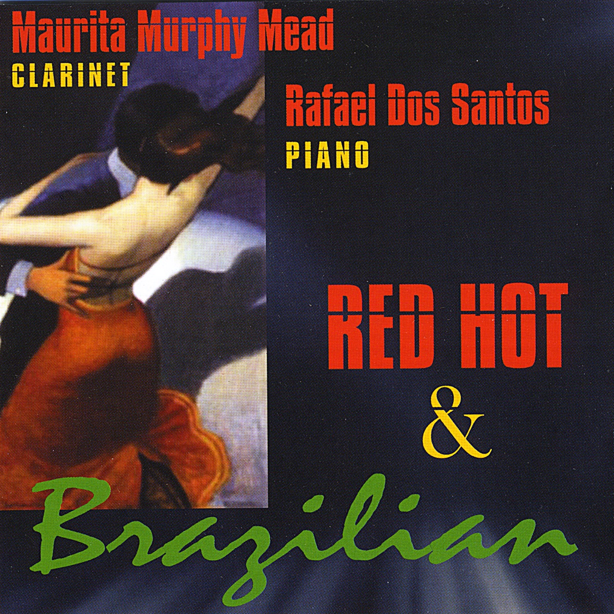 Red Hot & Brazilian by Maurita Murphy Mead album cover