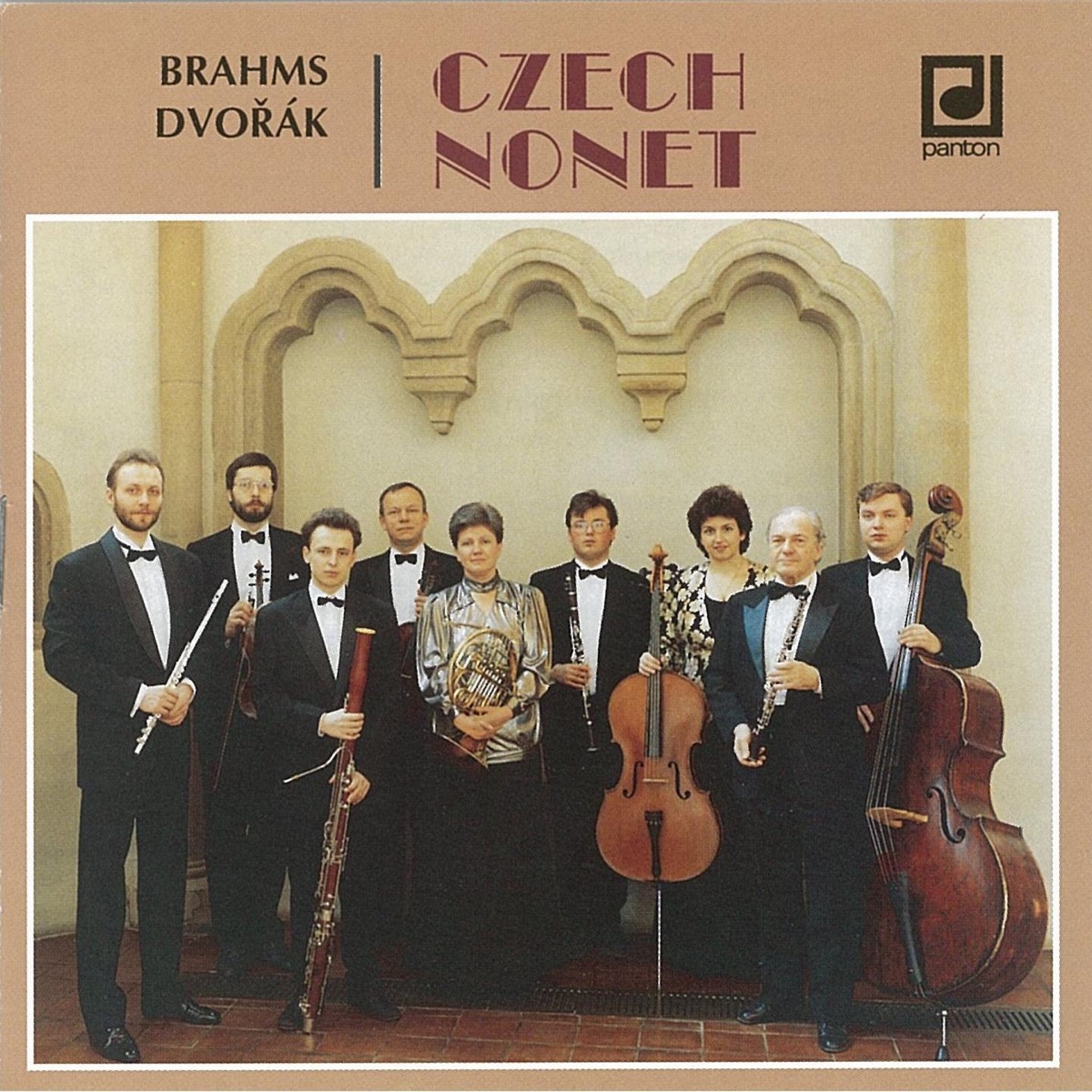 Brahms, Dvořák: Serenades by Czech Nonet album cover
