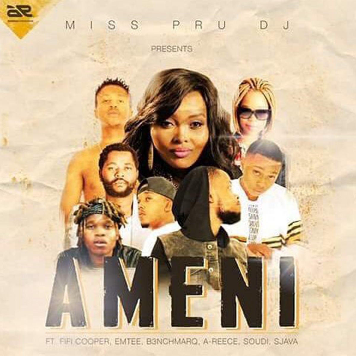 Ameni (feat. Emtee, Saudi, Sjava, Fifi Cooper, A-Reece & B3nchMarq) - Single by Miss Pru DJ album cover