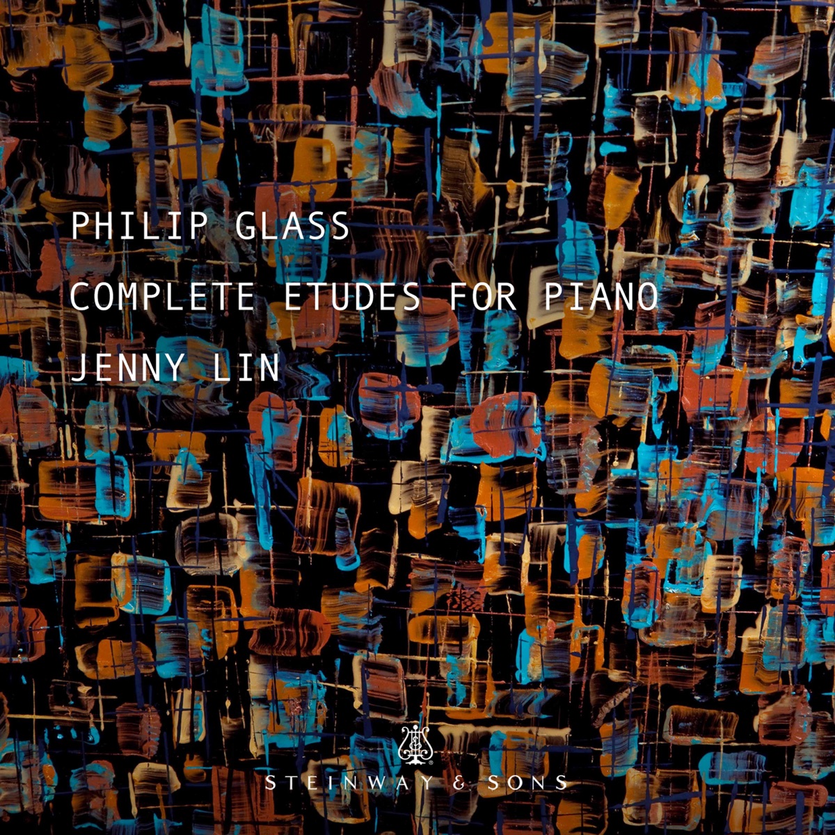 Philip Glass: Complete Etudes for Piano by Jenny Lin album cover