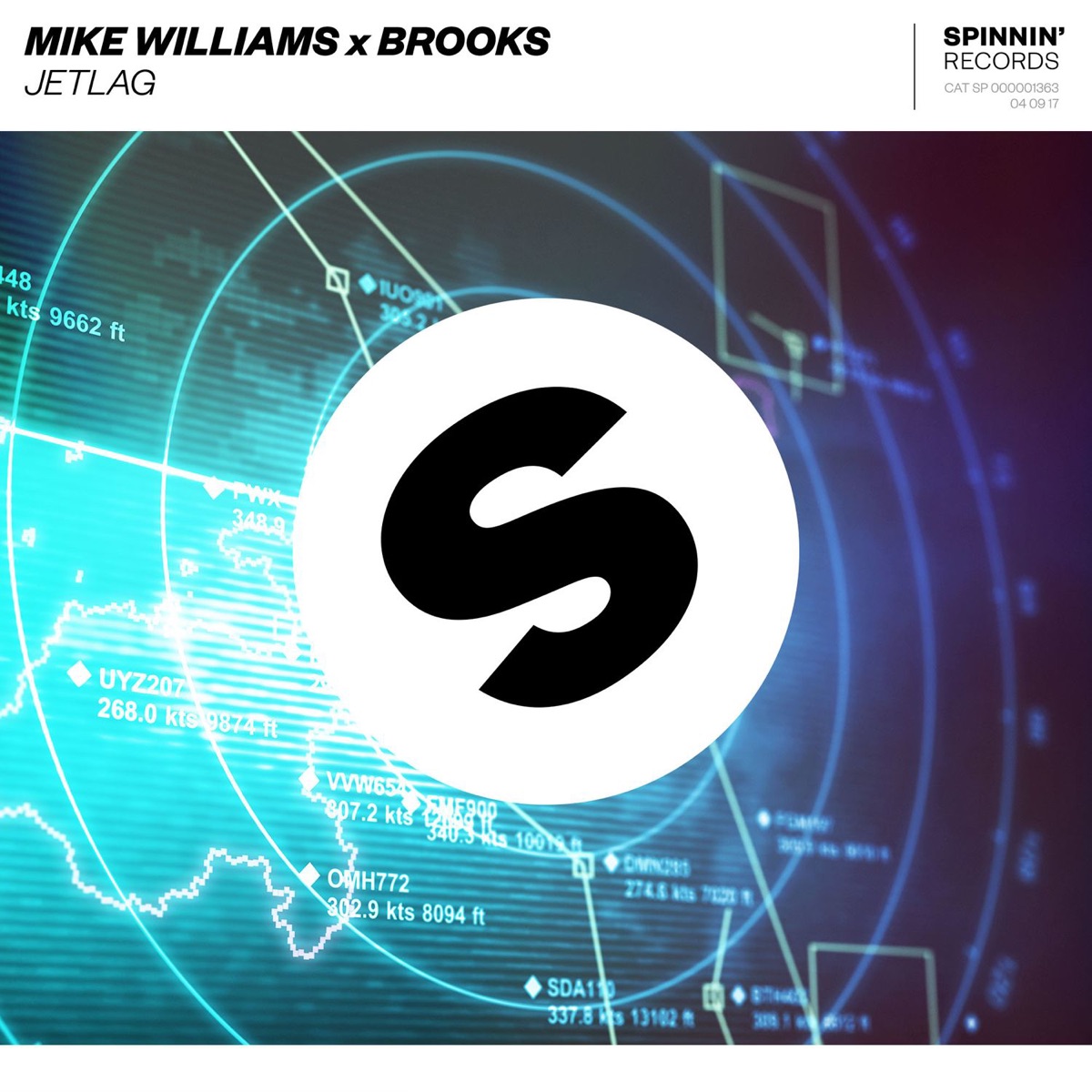 Jetlag - Single by Mike Williams & Brooks album cover
