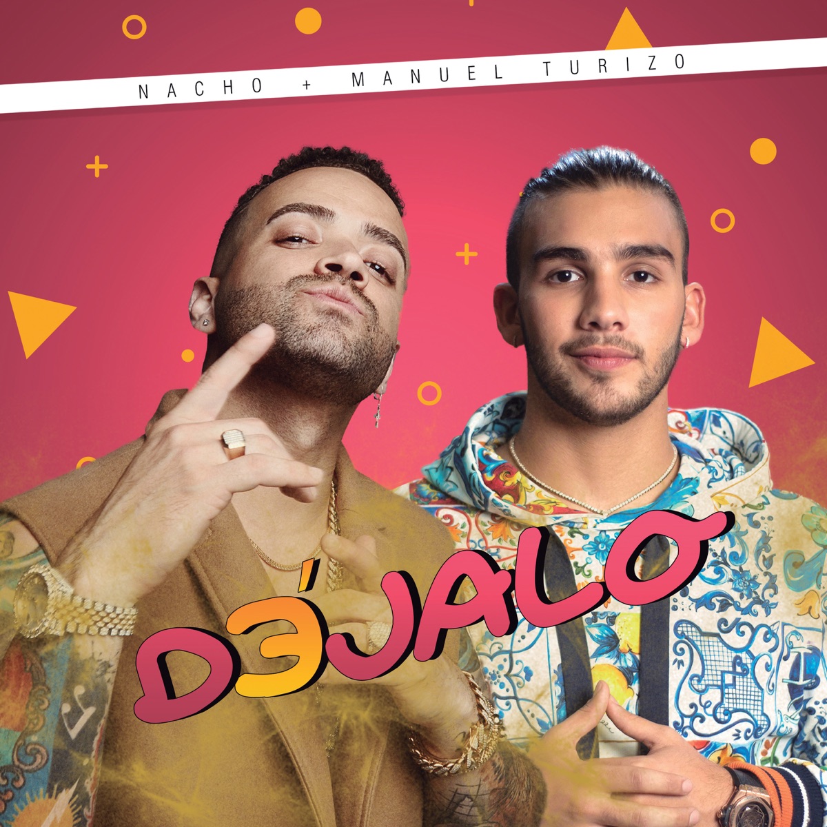 Déjalo - Single by Nacho & Manuel Turizo album cover