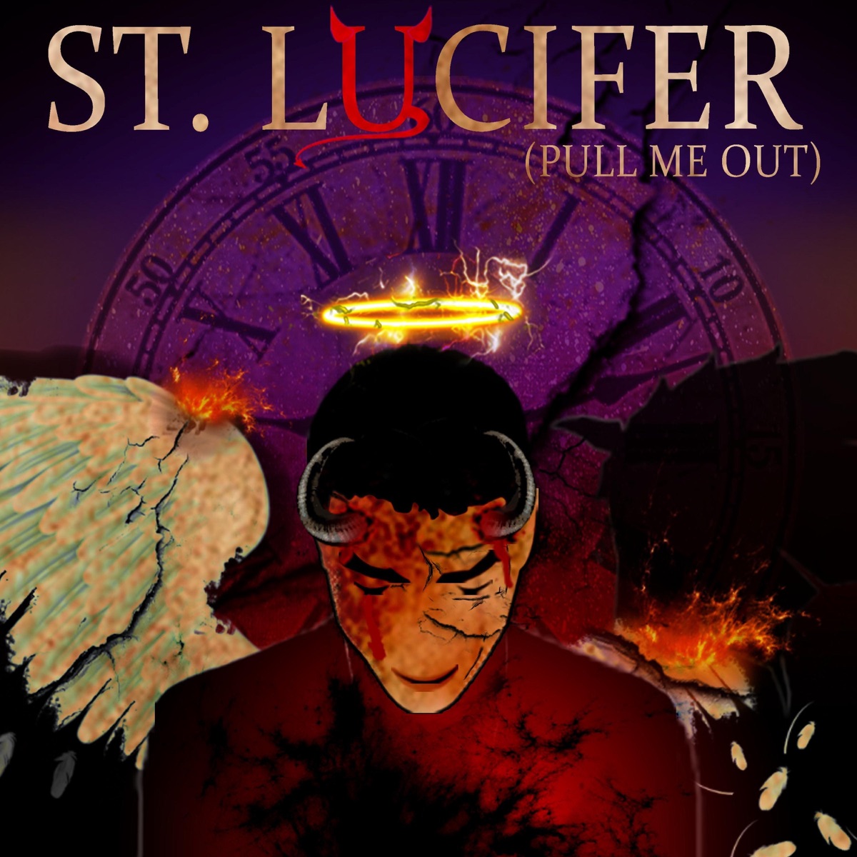 St. Lucifer (Pull Me Out) [feat. Thomas Albert & Rani Viswas] - Single by Uttam Shah album cover