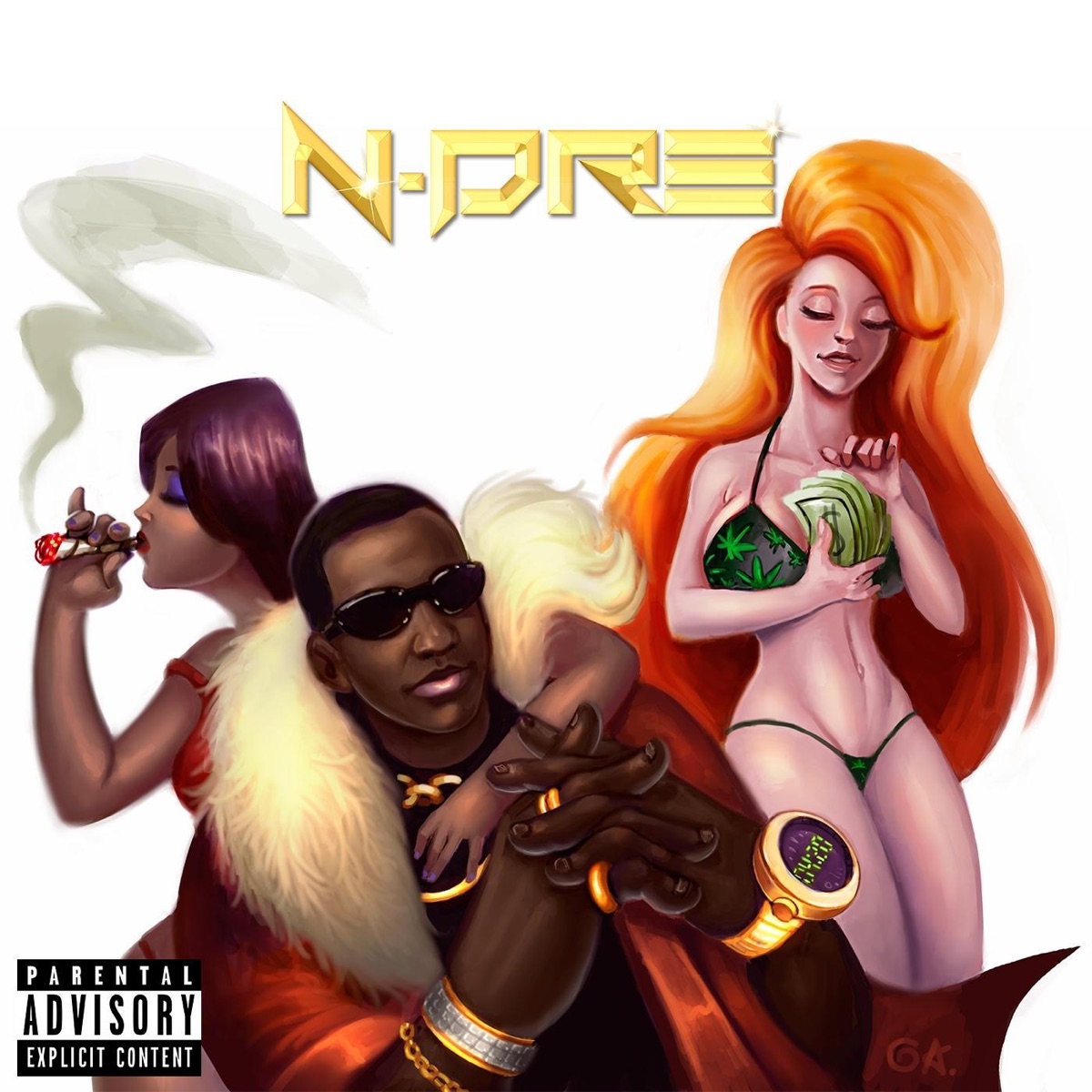 Papo de Ambição - EP by N-Dre album cover