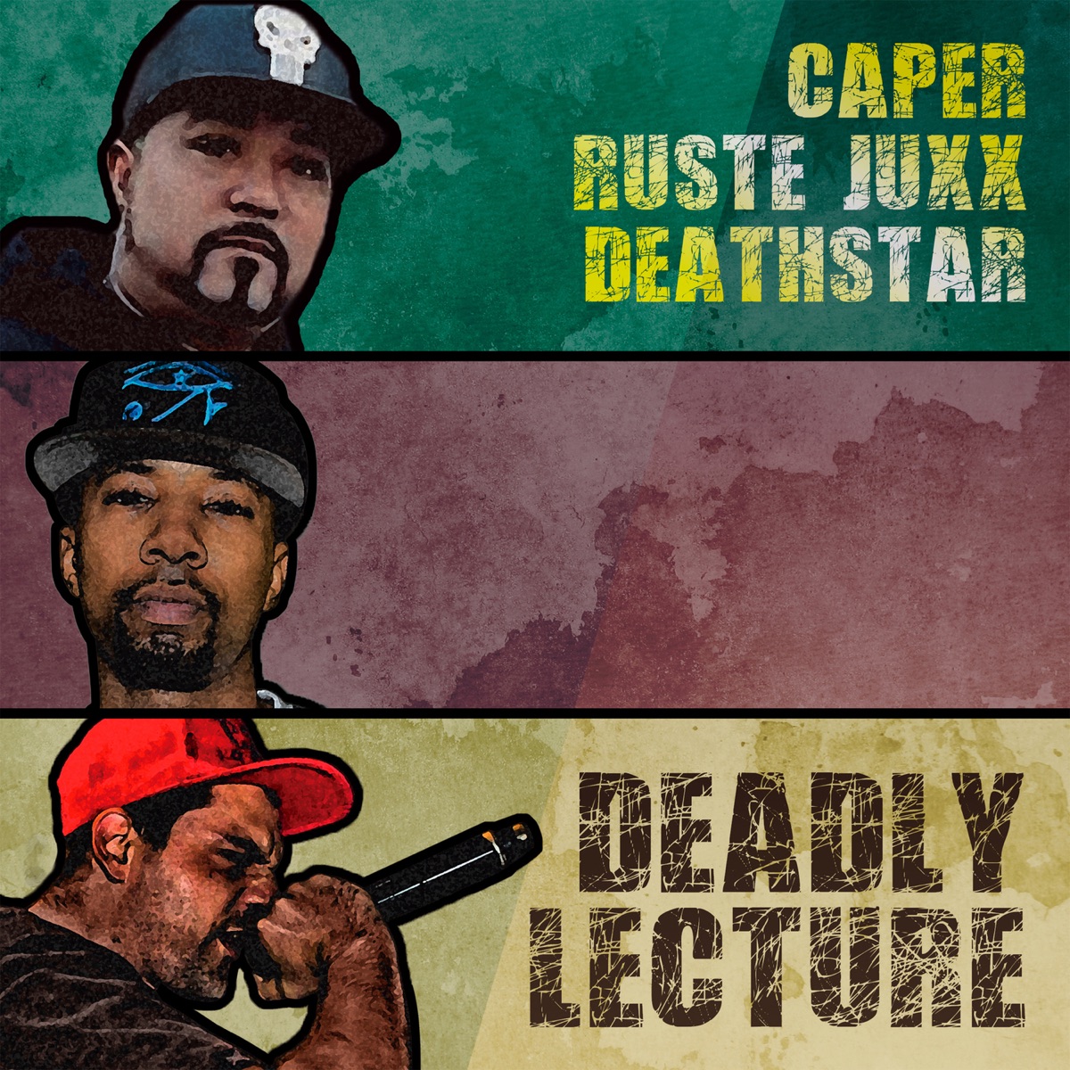 Deadly Lecture (feat. Ruste Juxx & Deathstar) - Single by Caper album cover