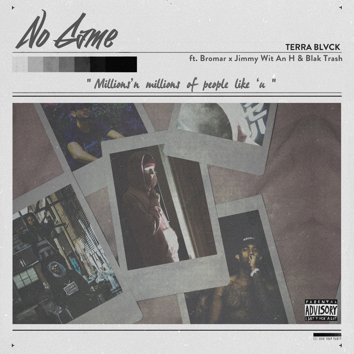 No Game (feat. Blak Trash, Bromar & Jimmy Wit an H) - Single by TERRA BLVCK album cover