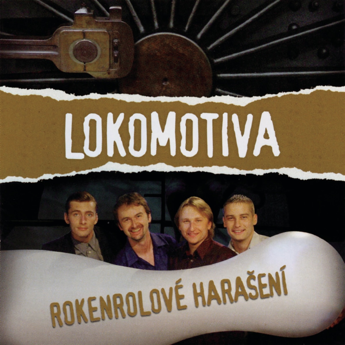 Rokenrolove haraseni by Lokomotiva album cover