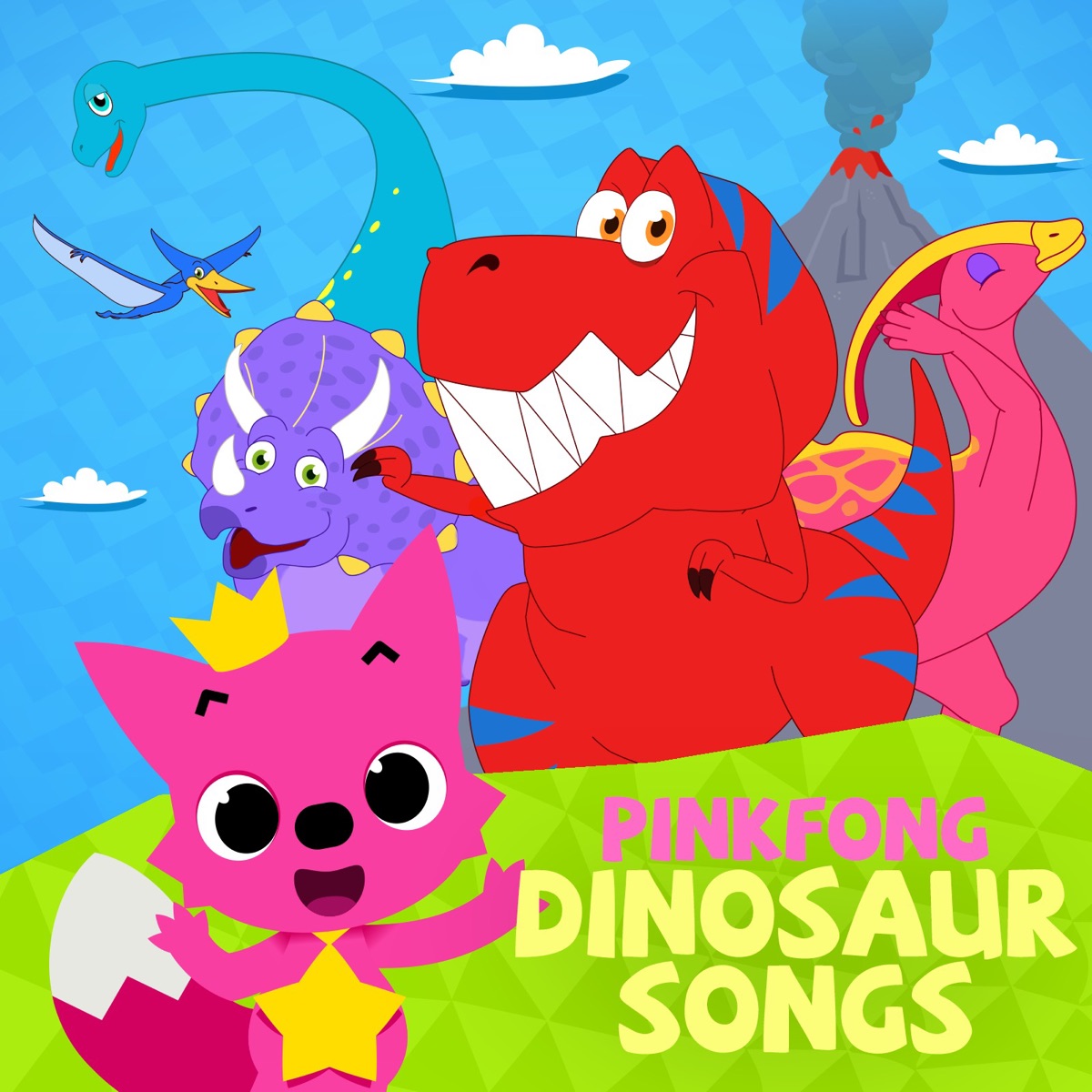 Pinkfong Dinosaur Songs by Pinkfong album cover