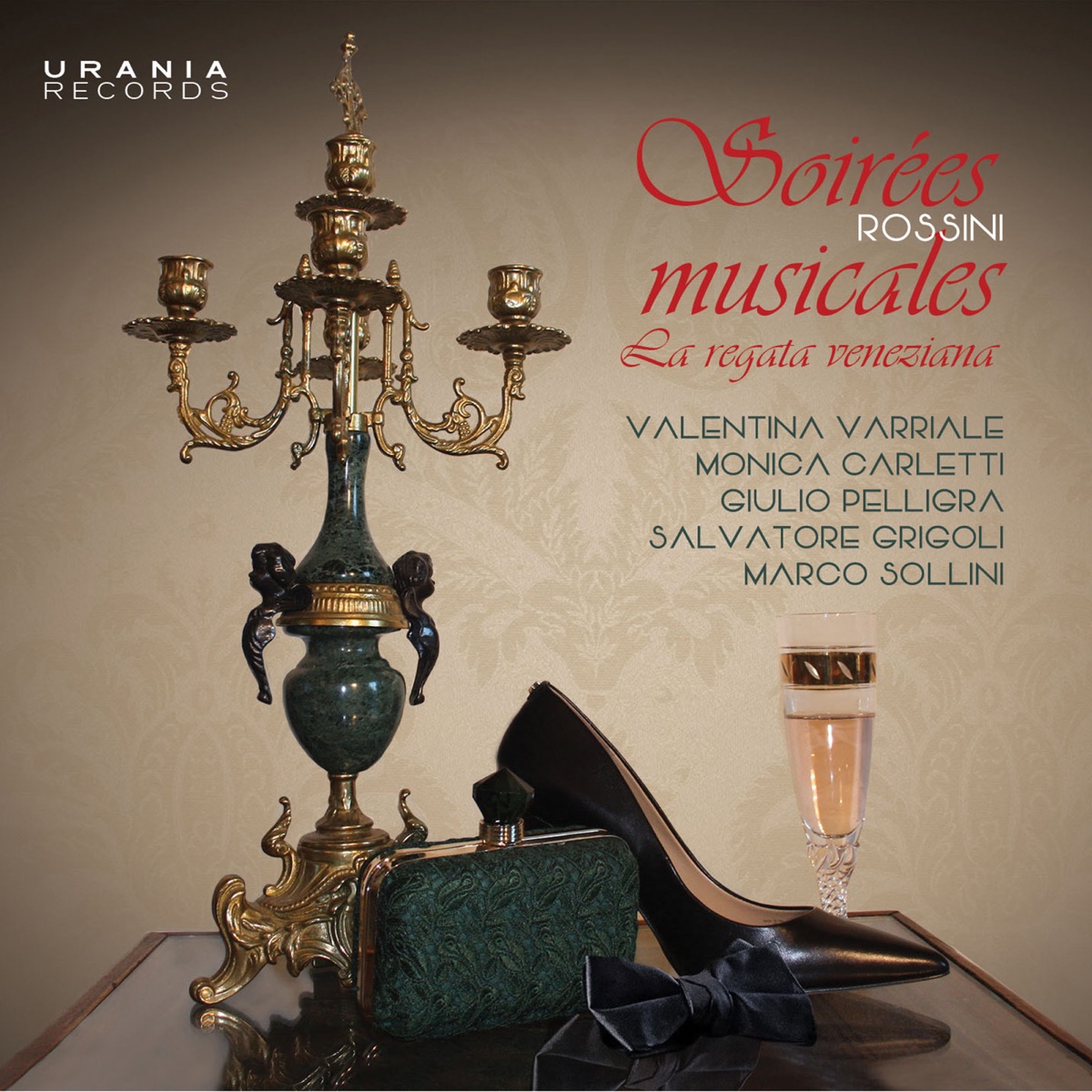Rossini: Soirées musicales & Other Works by Valentina Varriale & Marco Sollini album cover