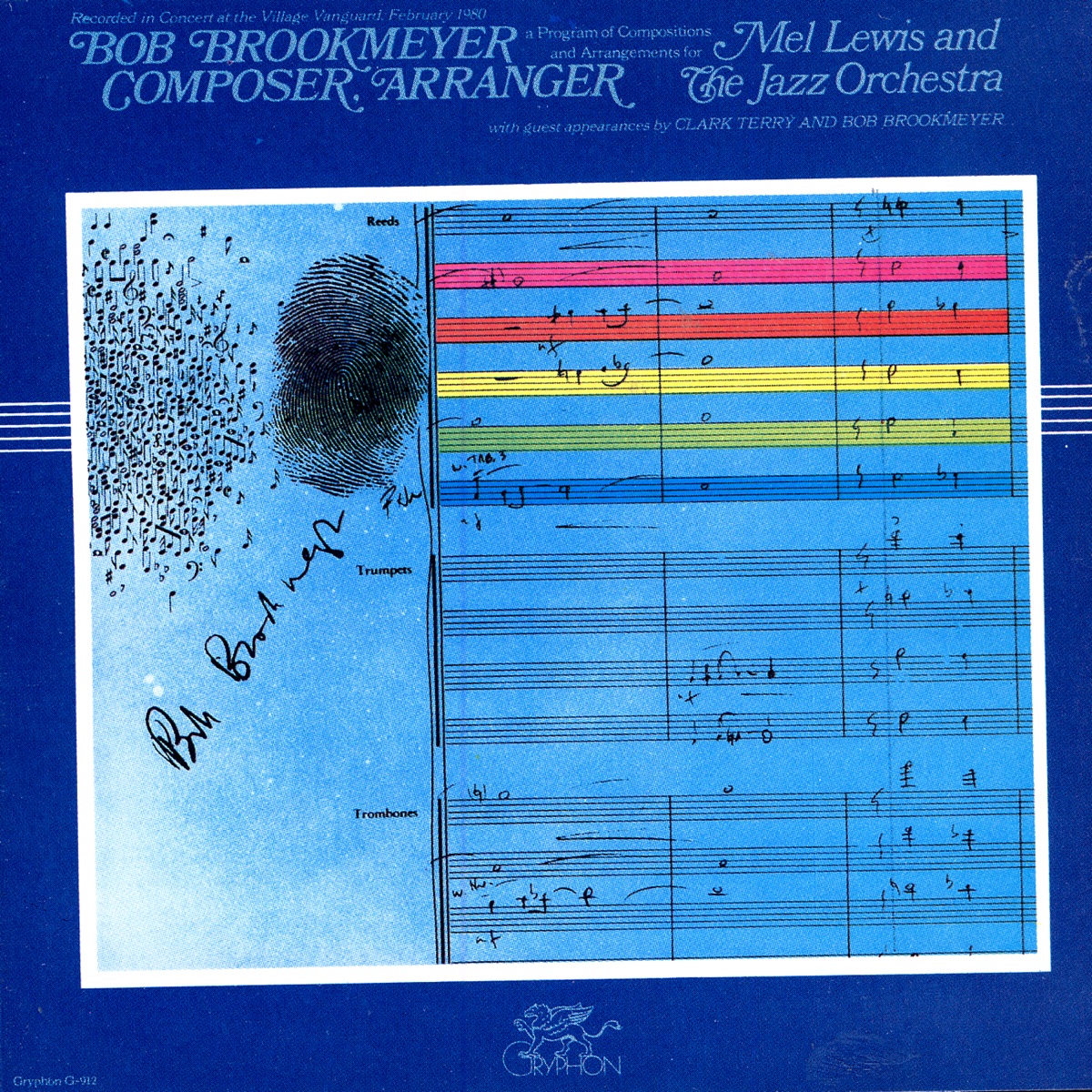 Live At the Village Vanguard by Bob Brookmeyer, Clark Terry & Mel Lewis album cover