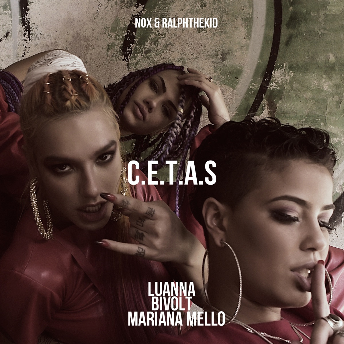 C.E.T.A.S - Single (feat. Luanna, Mariana Mello & Bivolt) - Single by RalphTheKiD & Nox album cover