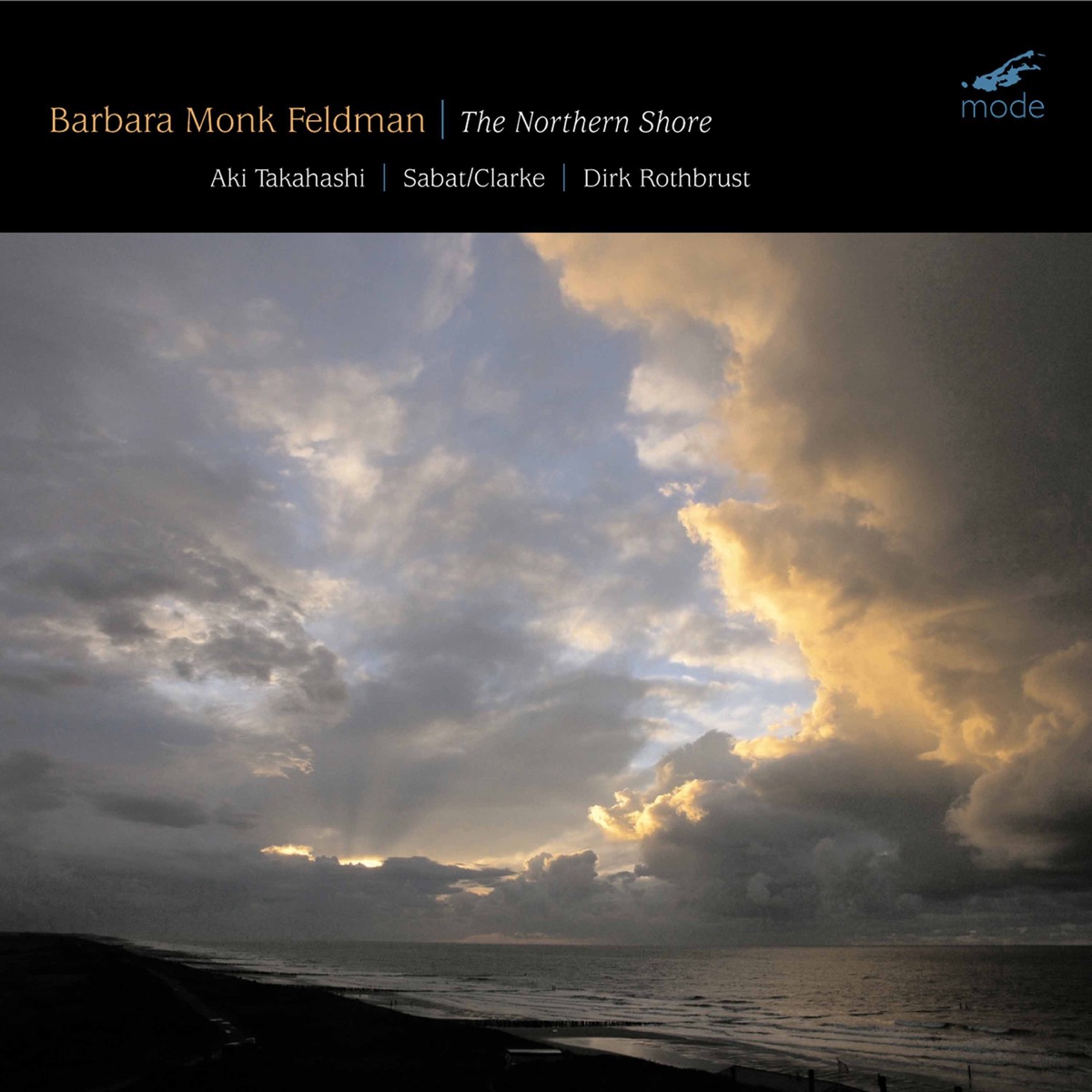 Feldman: The Northern Shore by Marc Sabat, Stephen Clarke, Dirk Rothbrust & Aki Takahashi album cover