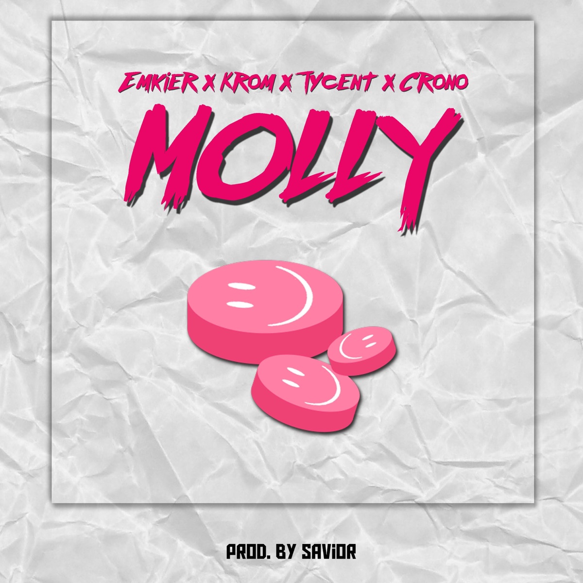 Molly (feat. Krom, Tycent & Crono) - Single by Emkier album cover