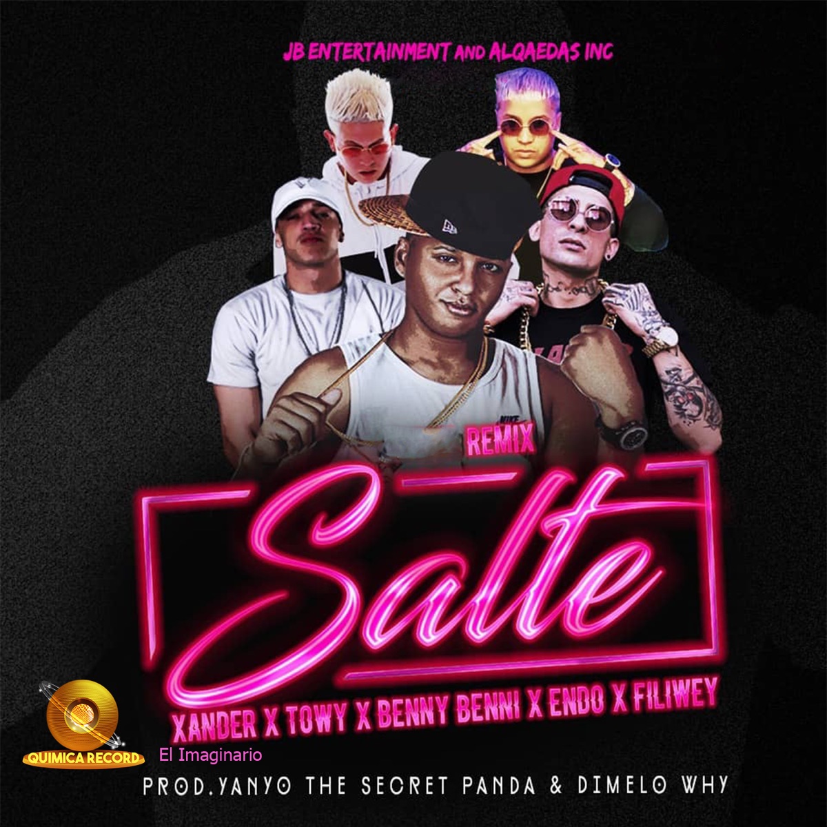 Salte (Remix) [feat. Fili Wey] - Single by Xander el Imaginario, Benny Benni, Endo & Towy album cover